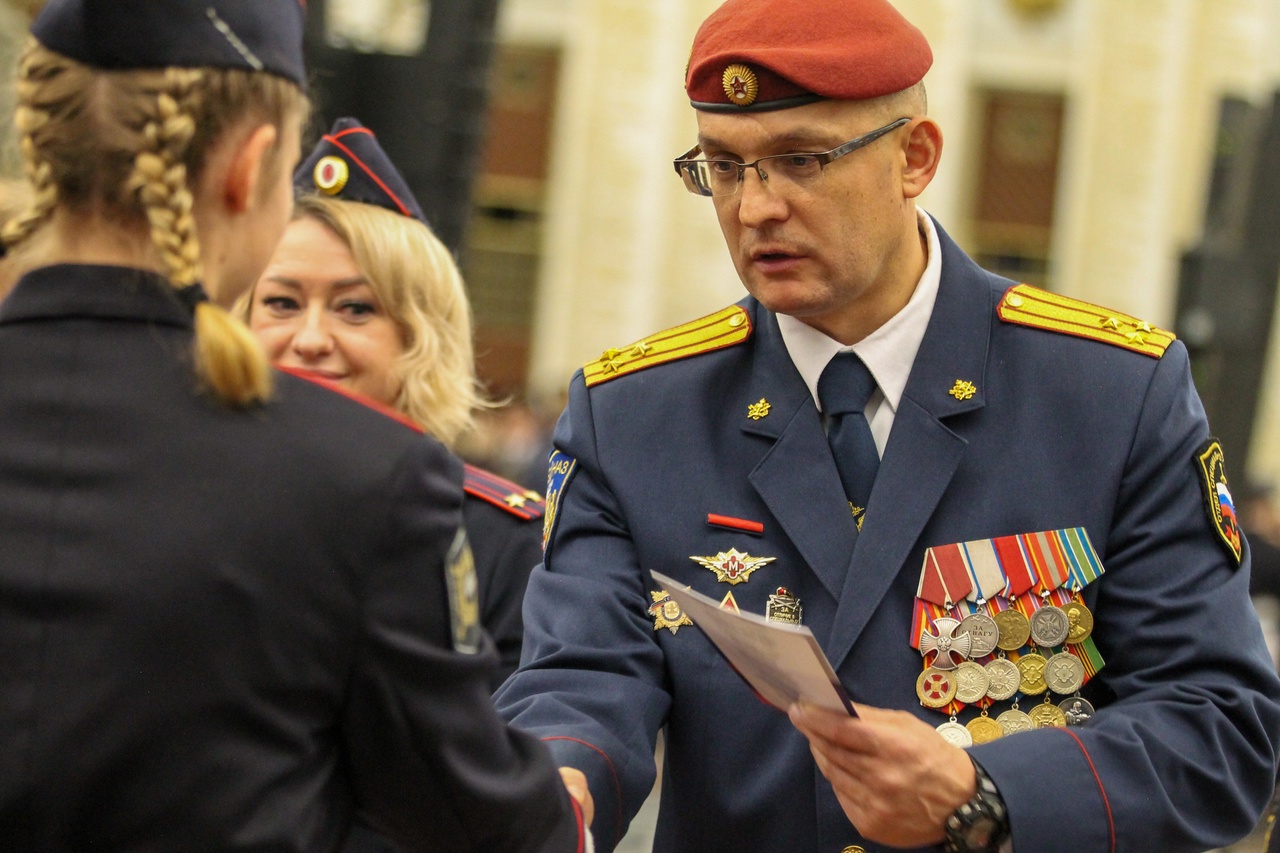 Тематическая выставка «На страже порядка!», ГБПОУ Колледж полиции, Москва